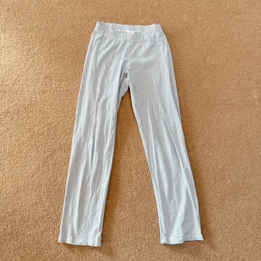 Lake Striped Pima Cotton Soft Breathable Pajama Pants XS Nautical Coastal Sleep